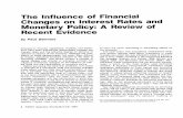 The Influence of Financial Changes of Tnerest Rates and ... · recent studies that directly or indirectly consider the influence of financial changes on ... other reasons in the amount