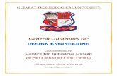 Design Engineering modules Circulars...Design Engineering subject at GTU is based on below mentioned four modules from 3rd to 6th semester (in final year for IDP/UDP, students will