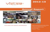 Annual Report - Vistaar Finance Report_FY13.pdf · Annual Report Vistaar Financial ... help to scale the business to greater heights in the coming ye. ... Mahindra & Mahindra Financial