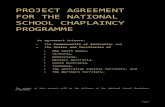 Project Agreement for the National School Chaplaincy Programme ·  · 2014-11-17Agreement will support the delivery of the National School Chaplaincy Programme by (NSCP) ... did