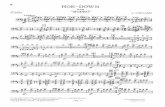 'Cello Allegro HOE-DOWN from RODEO A. COPLAND  · PDF file'Cello arco vigoroso dim. molto - arcc cresc arco 1st Tromb. molto izz. arco @ izz. arco crvsc H. 8896