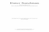 Enter Sandman Concert Band - Full Score - ArtifexMusic - Home Sandman Concert Band... ·  · 2016-03-034-string Bass Guitar Drum Set Piccolo Flute 1 Flute 2 Oboe Bassoon ... 5. Voice