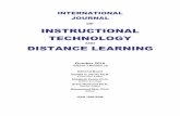 OF INSTRUCTIONAL TECHNOLOGY - ITDLitdl.org/Journal/Oct_10/Oct_10.pdffrom Ray Kurzweil, a ... the Kurzweil Reader. ... International Journal of Instructional Technology and Distance