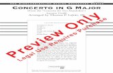 Grade Level: 3 Concerto in G Major - content.alfred.com in G Major (From the “Concerto for Two Mandolins”) Antonio Vivaldi Arranged by Thomas P. LaJoie, III Concecrct oti instrumentation