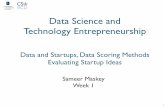 Data Science and Technology Entrepreneurshipsmaskey/dste/lectures/Data_Science...Course Information ‣Data Science and Technology Entrepreneurship ‣One of the ﬁrst joint courses