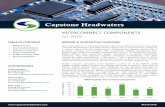 Capstone Headwaters Headwaters...to the proliferation and evolution of electronic and industrial products. Demand for solutions that can ... Management (ISM) ...