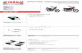 YBR125/YBR125 Custom Accessories Overviewcdn.yamaha-motor.eu/factsheets/GB/2011/2011-Yamaha-YBR125-acc… · YBR125/YBR125 Custom Accessories Overview ... YBR logo: LED Flashers :