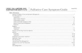 Palliative Care Symptom JuneGuide 201 - DOM | Dept of ... · Palliative Care Symptom JuneGuide 201 6. ... When titrating or changing opiate dose, ... Oxycodone CR (Oxycontin®) ...