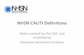NHSN CAUTI Definitions - HealthInsighthealthinsight.org/Internal/assets/Hospital/Resources/NHSN_CAUTI_12...NHSN CAUTI Definitions Slides created by the CDC and modified by ... Collecting