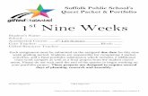 1st Nine Wee ks - Suffolk City Public Schoolsblogs.spsk12.net/spsgifted/files/2012/10/Packet...| Debra Curran, Linda Ellis, Pamela Stark, Renee Wagner - Gifted Resource Teachers 1