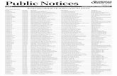 Public Notices - Business Observer · Public Notices PAGES 21-44 ... 14-001870-CI 11/8/2017 Ditech Financial vs. Estate of Ruth Lockett et al 3751 1st Ave. S., St. Pete, FL 33711