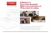 OHIO S LEADERSHIP DEVELOPMENT FRAMEWORK · presentations focused on effective district-wide data use, ... Ohio’s Leadership Development Framework sets forth ... leadership teams