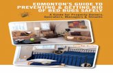 EDMONTON’S GUIDE TO PREVENTING & GETTING …crhc.ca/media/51663/coe_bedbugs_final.pdfInspecting for Bed Bugs 6 Tools You Can Use 8 rap and Kill Bed BugsT 8 Seal Cracks and Crevices