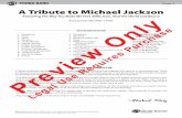YOUNG BAND Grade 2 A Tribute to Michael Jackson ·  · 2017-09-21A Tribute to Michael Jackson is a medley containing four of the King of Pop’s biggest hits, ... “Heal the World”