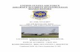 UNITED STATES AIR FORCE AIRCRAFT ACCIDENT INVESTIGATION BOARD …€¦ ·  · 2014-03-14UNITED STATES AIR FORCE AIRCRAFT ACCIDENT INVESTIGATION BOARD REPORT . KC-135R, ... Rudder