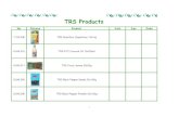 TRS Products - Herman Kuijper BV TRS Dalchini Cinnamon 20x50g Stick ... 9.040.420 TRS Tandoori Masala Powder 20x100g 9.040.440 TRS Gari(ground cassava) 10x500g 9.040.470 TRS …