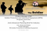 Soldier Protection and Individual Equipment (SPIE) … JAPBI/04...Soldier Protection and Individual Equipment (SPIE) ... OCIE - 643827S53, 654601S60. ... remain the property of the