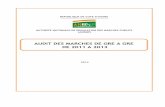 REPUBLIQUE DE COTE D’IVOIRE ...news.abidjan.net/documents/docs/RAPPORT-AUDIT-MARCHES-GRE.pdf · LCF Lettre de Consultation de Fournisseurs MCLUA ... Non-respect du délai de notification