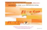 MANUAL DE LA OPERACIÓN - Mimaki Globalmimaki.com/archives/034/201301/FC7.Illustrator_MANUAL(Spanish)_D... · Acerca de este manual ... 2 Introduzca el CD-ROM de FineCut en el lector