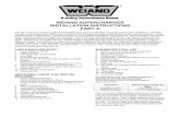 WEIAND SUPERCHARGER INSTALLATION INSTRUCTIONS PART A … ·  · 2012-11-14WEIAND SUPERCHARGER INSTALLATION INSTRUCTIONS PART A ... 2. Intake manifold 3. 2-4V Carburetor adapter (256)