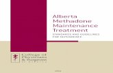 Alberta Methadone Maintenance Treatment - CPSAcpsa.ca/wp-content/uploads/2015/06/alberta-mmt-standards...Urine Toxicology Testing ... • Clinical guidelines and procedures for the