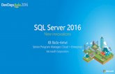 SQL Server 2016download.microsoft.com/download/0/F/1/0F1B141A-9C6… ·  · 2016-04-202016-04-20 · Audit success/failure of database ... Analysis Services ... SQL Server 2016 Upgrade