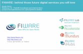 FIWARE: behind those future digital services you will love · FIWARE: behind those future digital services you will love ... FIWARE Lab : a meeting point ... Complex Event Big Data