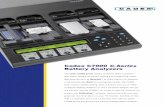 Cadex C7000 C-Series Battery Analyzers - provang.com C-Series brochure.pdfCadex C7000 C-Series Battery Analyzers ... will discover why the C7000 is so simple to operate. ... Allows
