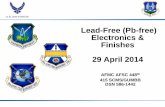 Lead-Free (Pb-free) Electronics & Finishes (Pb-free) Electronics & Finishes 29 April 2014 ... Thermal Simulation of 208 PQFP . ... NSN 5961-01-071-6704 .