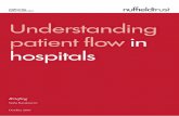 Understanding patient flow in hospitals - The Nuffield Trust · patients leaving in a matter of hours, ... need for beds and patient movement in real time. ... patient experience