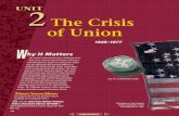 The Crisis of Union - MR Coop United states History Palo ... · 1848–1877 Flag flown at Fort Sumter ... Source Document Library CD-ROM to ... of his role in promoting the Missouri