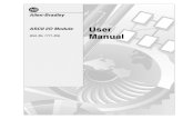 1771-6.5.13, ASCII I/O Moulde User Manual - Literature …literature.rockwellautomation.com/.../um/1771-um513_-en-p.pdf4 Handshaking Program the handshaking logic ... Command and Status