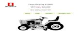 Parts Catalog 8-3042 - WordPress.com · 2015-01-08 · Parts Catalog 8-3042 ... TRACTOR MODEL ENGINE MODEL ... Each illustration in this catalog shows a group of parts or components.