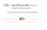 A New Model for Learning Management: Schoology’s … New Model for Learning Management: Schoology’s Digital ... digital learning ecosystem model firmly ... To provide such a learning