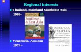Thailand, mainland Southeast Asia 1986- - Spiritual …spiritualecology.info/wp-content/uploads/2012/07/...Other students who has specialized in ecological anthropology include: Rowe