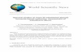 Spectral studies of some (5-substituted phenyl) isoxazole ... · isoxazole based sydnones: Assessment of substituent effects ... organic compounds ... the normal substituent effects
