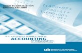 ACCOUNTING - University of Baltimore · Cost Accounting ACCT 306 3 ... Managerial Economics ECON 305 3 Financial Management FIN 331 3 Management Information Systems [CTE] INSS 300