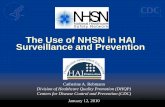 The Use of NHSN in HAI Surveillance and Prevention Use of NHSN in HAI Surveillance and Prevention Catherine A. Rebmann Division of Healthcare Quality Promotion (DHQP) Centers for Disease