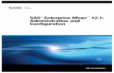 SAS Enterprise Miner 12.1: Administration and Configurationsupport.sas.com/documentation/cdl/en/emag/65360/... · Chapter 1 • SAS Enterprise Miner Administration and Configuration