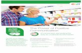 66% 60% The Power of Positivegnt-group.com/pdf/consumer_insights_report.pdf · attitudes and behaviour of consumers towards the foods ... soft drinks, sweets, ... Comprehensive global