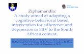 Ziphamandla: A study aimed at adapting a cognitive ... · Life-Steps for medication ... Cognitive restructuring ... A study aimed at adapting a cognitive-behavioral based intervention
