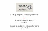 Katalog for parts currently available. This Katalog will be …€¦ ·  · 2014-08-18Katalog for parts currently available. This Katalog will be regularly ... 3 x Oversize 70.50