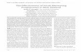 The Effectiveness of Youth Mentoring Programmes in New … ·  · 2016-01-20The Effectiveness of Youth Mentoring Programmes in New Zealand ... committee. Elsewhere, initially unaware