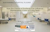 How the Choice of Surfaces Can Influence Maintenance Costs ... · How the Choice of Surfaces Can Influence Maintenance Costs on Long Term ... • Plasticizers considered a health