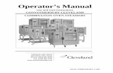 Operator’s Manual - Cook's Directimages.cooksdirect.com/Owners_Manuals/Cleveland Range_OGS-6.20...Part No. COMBI-OPM REV. A, 8/05 Operator’s Manual Use and Care Instructions CONVOTHERM