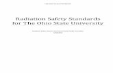 Radiation Safety Standards for The Ohio State … OHIO STATE UNIVERSITY Radiation Safety Standards for The Ohio State University Radiation Safety Section of Environmental Health and