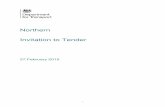 Northern invitation to tender - assets.publishing.service ... · 5 itt attachments attachment a – tsr attachment b – draft franchise agreement –to follow attachment c – financial