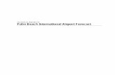TECHNICAL REPORT #2 Palm Beach International … Beach International Airport Forecast Palm Beach International Airport Prepared for ... 4 Commercial Airlines Operations Forecast ...