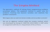 The Simplex Method - MMDU, Mullana - North India's … content/BCA_504 Comp...Standard Maximization Problems in Standard Form A linear programming problem is said to be a standard