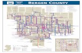 System Map Bergen County - NJ Transit COUNTY ESSEX COUNTY HUDSON COUNTY NEW YORK 30 40 KINGSLAND LYNDHURST LYNDHURST OFFICE PARK BERGEN COMMUNITY COLLEGE - MEADOWLANDS CAMPUS RUTHERFORD